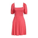 【送料無料】 リュージョー レディース ワンピース トップス Short dresses Red