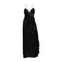 【送料無料】 アレッサンドラ・リッチ レディース ワンピース トップス Long dresses Black