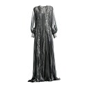 【送料無料】 アルベルタ フェレッティ レディース ワンピース トップス Long dresses Silver