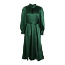 【送料無料】 クローゼット レディース ワンピース トップス Midi dresses Dark green