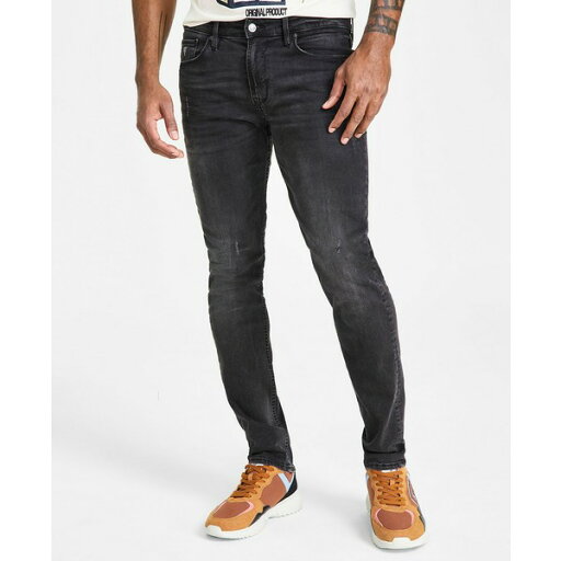 ゲス メンズ デニムパンツ ボトムス Men眇?s Distressed Slim Tapered Fit Jeans Idaho ゲス メンズ デニムパンツ ボトムス Men眇?s Distressed Slim Tapered Fit Jeans Idaho