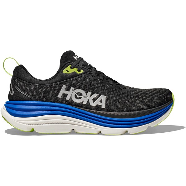 Hoka One One ホカオネオネ メンズ スニーカー 【Hoka One One Gaviota 5 Black Electric Cobalt】 サイズ US_10(28.0cm) Black/Electric Cobalt