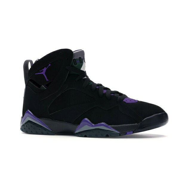 Jordan ジョーダン メンズ スニーカー 【Jordan 7 Retro Ray Allen Bucks】 サイズ US_8.5(26.5cm) Black/Field Purple-Fir-Dark Steel Grey