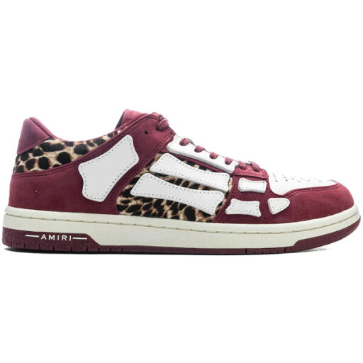 AMIRI アミリ メンズ スニーカー 【AMIRI Skel Top Low Burgundy Leopard】 サイズ US_9(27.0cm) Burgundy AMIRI アミリ メンズ スニーカー 【AMIRI Skel Top Low Burgundy Leopard】 サイズ US_9(27.0cm) Burgundy