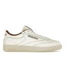 Reebok リーボック メンズ スニーカー 【Reebok Club C 85 Vintage Chalk Alabaster Brush Brown】 サイズ US_10(28.0cm) Chalk/Alabaster/Brush Brown(4)