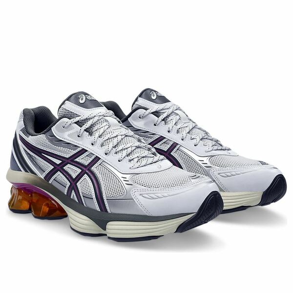 ASICS アシックス メンズ スニーカー 【ASICS Gel-Kinetic Fluent 'White Truffle Grey' 1203A591-100】 サイズ US_6(24.0cm)