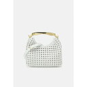 G fB[X nhobO obO BOOMERANG SMALL - Handbag - leather white