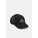 カルバンクライン メンズ 帽子 アクセサリー MONOGRAM TRUCKER UNISEX - Cap - fashion black