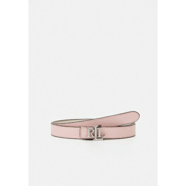 ラルフローレン ラルフローレン レディース ベルト アクセサリー BELT SKINNY - Belt - tea rose/soft white