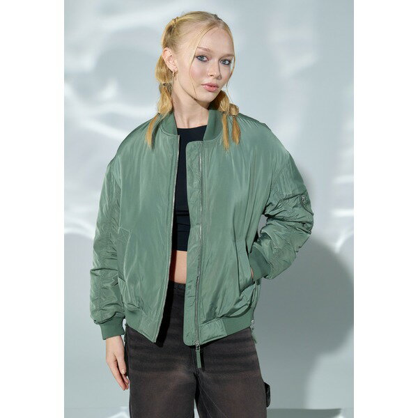 イーブン アンド オド レディース ジャケット＆ブルゾン アウター Bomber Jacket - dark green