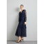 ˡɥ륢ɥå ǥ ԡ ȥåץ CELESTIA RIBBON ANKLE GOWN - Occasion wear - navy