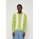 IxC Y jbg&Z[^[ AE^[ ALBERT POLO SWEATER UNISEX - Jumper - tarragon green multi