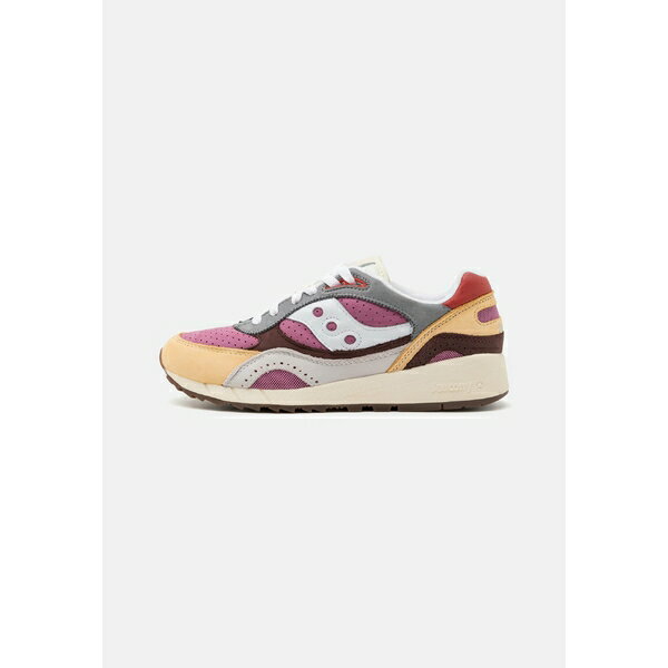 サッカニー メンズ スニーカー シューズ SHADOW 6000 UNISEX - Trainers - purple/multi-coloured