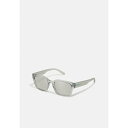 A[lbg Y TOXEACEFA ANZT[ HAMIE - Sunglasses - light grey/silver-coloured