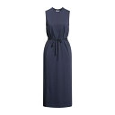 VINCE. ヴィンス ワンピース トップス レディース Midi dresses Navy blue