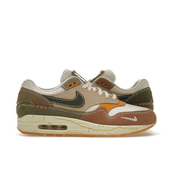 Nike ナイキ レディース スニーカー 【Nike Air Max 1 Premium Wabi-Sabi (Women's)】 サイズ US_7(24.0cm) Tan/Olive/Sail/Brown