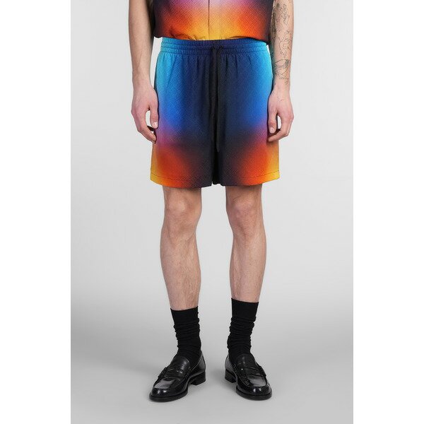 カサブランカ メンズ カジュアルパンツ ボトムス Shorts In Multicolor Silk Gradient