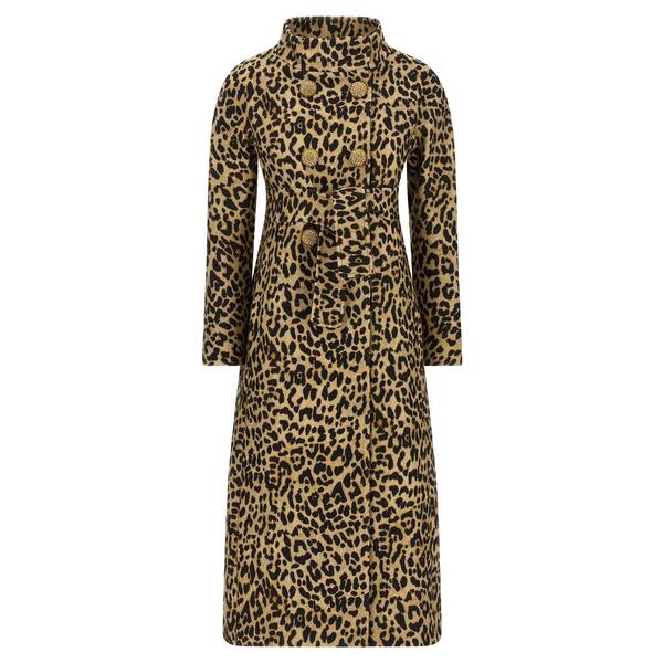 ƥ  ǥ 㥱åȡ֥륾  Coat Valentino Garavani Animal Print Cloth ...