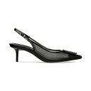 アルファニ レディース パンプス シューズ Women's Marsella Mesh Slingback Pumps, Created for Macy's Black Mesh