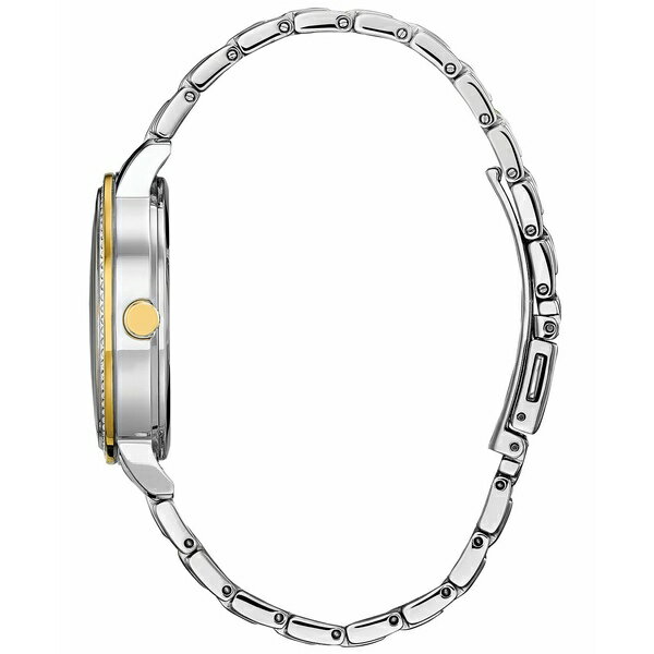 シチズン レディース 腕時計 アクセサリー Mickey Mouse Two-Tone Stainless Steel Bracelet Watch 33mm Two-tone