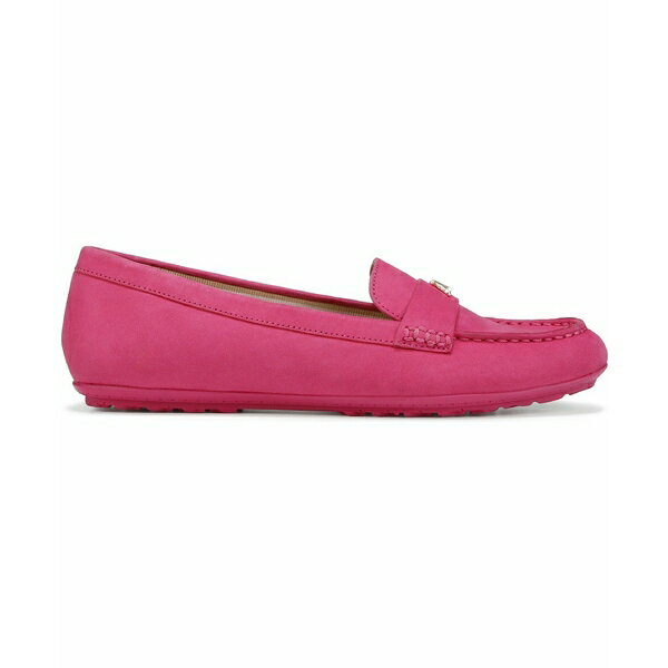 ナチュライザー レディース サンダル シューズ Evie Slip-On Moccasins Pink Flash Nubuck