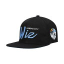 ミッチェル ネス レディース 帽子 アクセサリー Men 039 s Black, Blue Sporting Kansas City Historic Logo Since 039 96 Foundation Script Snapback Hat Black, Blue