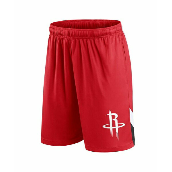 եʥƥ ǥ 奢ѥ ܥȥॹ Men's Red Houston Rockets Slice Shorts Red