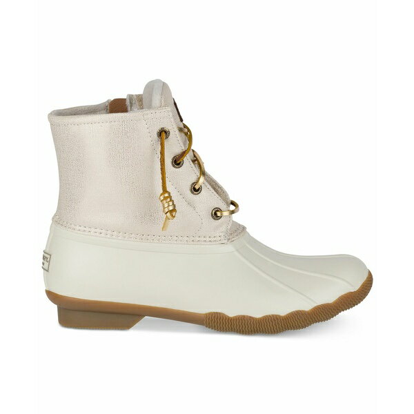 スペリー レディース ブーツ シューズ Women's Saltwater Waterproof Duck Boots, Created for Macy's Oat/Gold