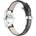 ハミルトン レディース 腕時計 アクセサリー Watch, Men's Swiss Ventura Black Leather Strap 32.3 x 50.3 mm H24411732 -