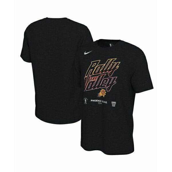 ナイキ レディース Tシャツ トップス Men's Black Phoenix Suns 2023 NBA Playoffs Mantra T-shirt Black