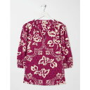 ファットフェイス レディース シャツ トップス Women's Plus Size Imogen Broderie Floral Blouse Plum