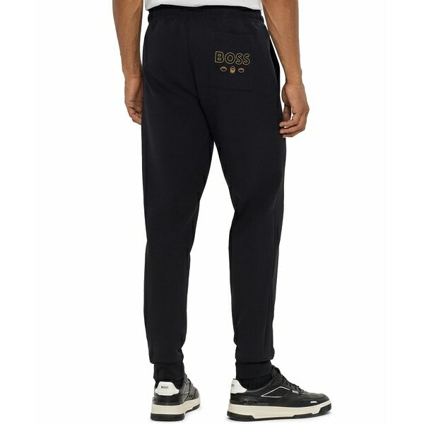 ヒューゴボス メンズ カジュアルパンツ ボトムス Men 039 s BOSS x NFL Tracksuit Bottoms Pants Black