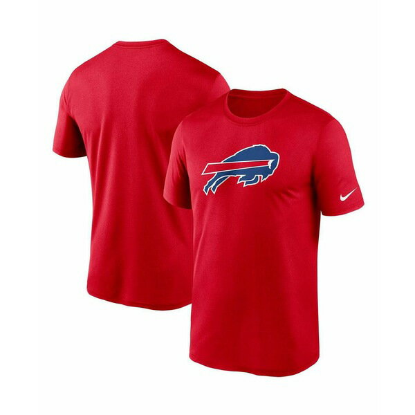 ナイキ レディース Tシャツ トップス Men's Red Buffalo Bills Logo Essential Legend Performance T-shirt Red