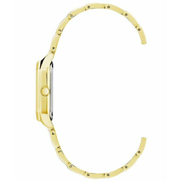 楽天astyアンクライン レディース 腕時計 アクセサリー Women's Three Hand Quartz Gold-Tone Alloy Link Bracelet Watch, 24mm Gold, Beige