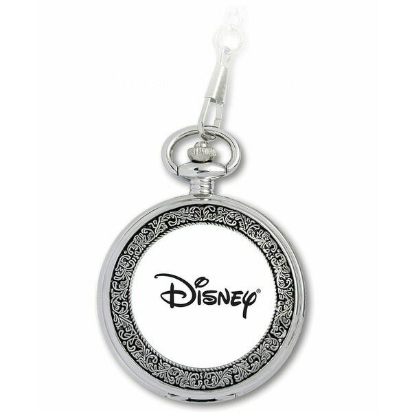 ディズニー イーウォッチファクトリー レディース 腕時計 アクセサリー Disney Mickey Mouse Men's Silver Alloy Pocket Watch Silver