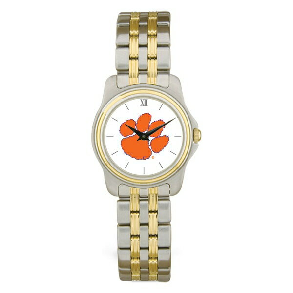 ジャーディン レディース 腕時計 アクセサリー Clemson Tigers Jardine Women's Two Tone Wristwatch