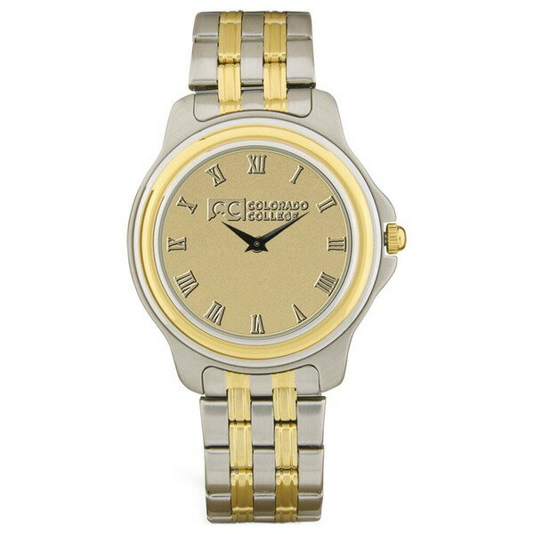 ジャーディン メンズ 腕時計 アクセサリー Colorado College Tigers TwoTone Medallion Wristwatch Gold/Silver