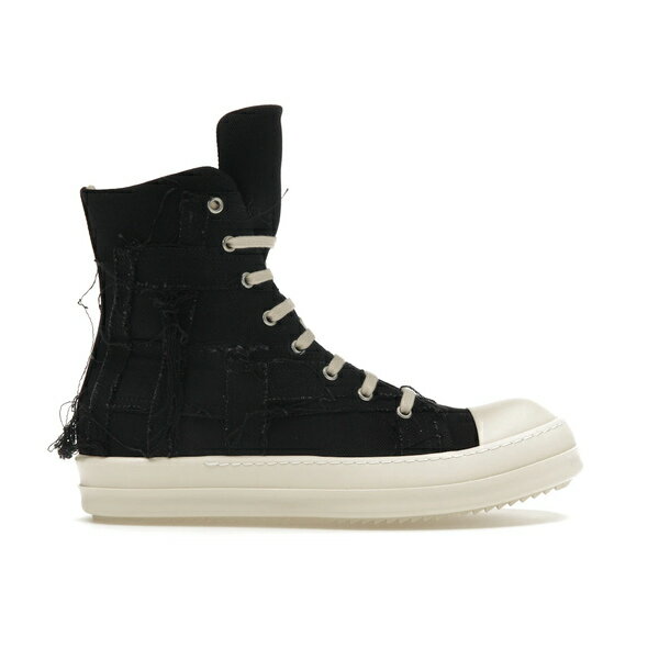 リックオウエンス Rick Owens リックオウエンス メンズ スニーカー 【Rick Owens DRKSHDW Slashed Sneaks】 サイズ EU_42(27.0cm) Black Milk