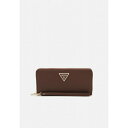 QX fB[X z ANZT[ LAUREL LARGE ZIP AROUND - Wallet - brown