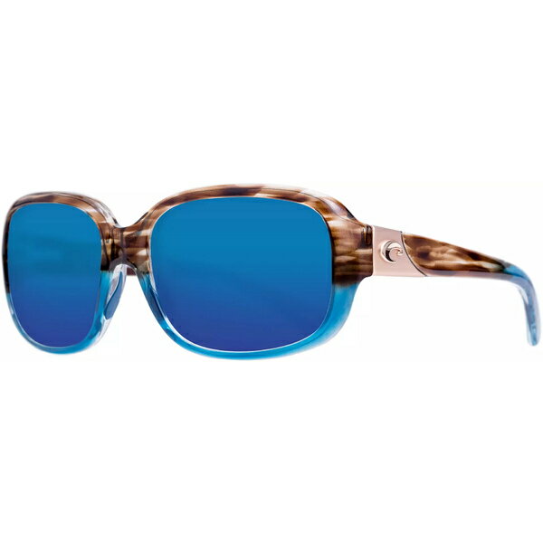 コスタデルマール メンズ サングラス・アイウェア アクセサリー Costa Del Mar Adult Gannet 580P Sunglasses Shiny Wahoo/Blue