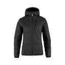 フェールラーベン レディース パーカー・スウェットシャツ アウター Fjallraven Women's Keb Padded Hoodie Black