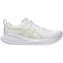 アシックス メンズ ランニング スポーツ ASICS Men's GEL-CUMULUS 27 Running Shoes White/Grey(4)