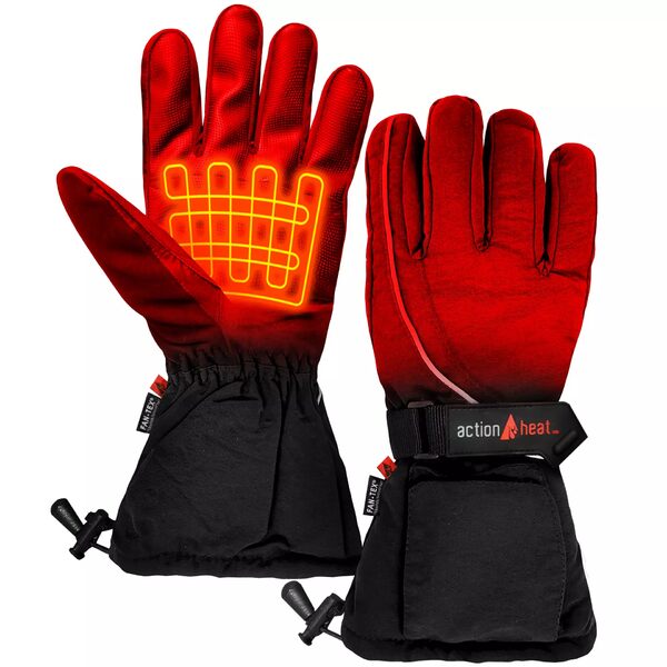 アクションヒート メンズ 手袋 アクセサリー ActionHeat Men's AA Battery Heated Gloves Black