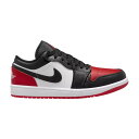 ジョーダン レディース バスケットボール スポーツ Air Jordan 1 Low Shoes White/Black/Varsity Red