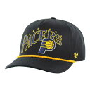 フォーティーセブン メンズ 帽子 アクセサリー '47 Adult Indiana Pacers Wave Hitch Adjustable Hat -(4)