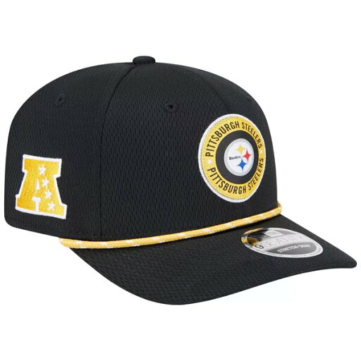 ニューエラ レディース 帽子 アクセサリー New Era Men's Pittsburgh Steelers Sideline 9Seventy Adjustable Hat - ニューエラ レディース 帽子 アクセサリー New Era Men's Pittsburgh Steelers Sideline 9Seventy Adjustable Hat -