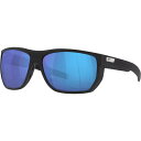 コスタデルマール メンズ サングラス・アイウェア アクセサリー Costa Del Mar Santiago Sunglasses Black/Blue Mir...