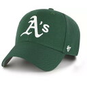 フォーティーセブン レディース 帽子 アクセサリー '47 Adult Athletics Green MVP Adjustable Hat -(4)