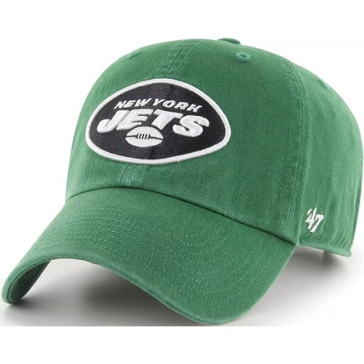フォーティーセブン メンズ 帽子 アクセサリー '47 Adult New York Jets Clean Up Green Adjustable Hat - フォーティーセブン メンズ 帽子 アクセサリー '47 Adult New York Jets Clean Up Green Adjustable Hat -