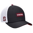 ナイキ レディース 帽子 アクセサリー Nike Men's Stanford Cardinal Black Rise Adjustable Trucker H...